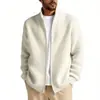 Ropa de punto para hombre de otoño e invierno nueva de Amazon transfronteriza, suéter de corte holgado, estilo casual, prenda exterior y capa base