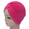 Chapéu Pulôver Elástico Liso Tendência Masculino e Feminino Lenço de Cabeça Chapéu Melancia Chapéu Indiano Chapéu de Yoga Feminino Chapéu Lua Baotou