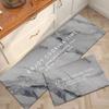 Tapete de Piso Cocina Impermeable y a Prueba de Aceite Tapete para Pies Libre de Limpieza Barro Diatomeas Tapete Absorbente Tapete Suave Resistente a la Suciedad Antideslizante Alfombra