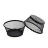Porta Lapiceros de Metal Simple al por Mayor Cubo para Clips de Papel Caja de Almacenamiento de Hierro para Escritorio Cubo de Almacenamiento para Papelería y Pinceles de Maquillaje Cesta para Artículos Varios