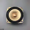 Alto-falante Pequeno Dourado de Gama Completa de 2,5 polegadas / Alto-falante de Computador Alto-falante de Carrinho de Brinquedo 66mm 4/8 Ohm 3/5W