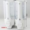Dispensador de Jabón de Doble Cabezal de 350 ml Caja de Champú Caja de Ducha 21 Botellas de Jabón Juego de Baño de Hotel Desinfectante de Manos