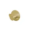 Gancho Adhesivo Fuerte de Acero Inoxidable 304 Transfronterizo, Sin Taladro, Gancho Único Sin Rastro para Baño, Cocina y Detrás de la Puerta Gancho Metálico para Abrigos