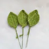 Folhas de Lã Crochê Prontas, Produtos Acabados, Cabaças, Receptáculos de Girassol, Cravos, Lírio-do-Vale, Tulipas, Miosótis