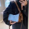 Bolso bandolera de moda para mujer popular de este año para ir al trabajo 2022 nuevo verano contraste de color sentido de alta gama nicho bolso de hombro