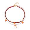 Collares Superpuestos de Halloween Estilo Transfronterizo Europeo y Americano Nuevo Estilo Superpuesto de Contraste de Color Estilo Maligno Collar con Colgante de Fantasma Calavera