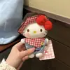 Auténtico Peluche de Dibujos Animados Sanrio Hello Kitty Bolsa Decoración Colgante Llavero Colgante