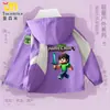 Ropa de Minecraft Mercancía de Creeper Chaquetas Forradas de Polar para Niños y Niñas para Niños Mayores Otoño e Invierno