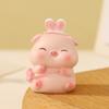 Miniadorno creativo de coche Doudou Piggy, muñeco de descompresión hecho a mano, juguete de resina, artesanía, regalo para estudiantes
