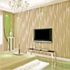 Papel Tapiz Autoadhesivo Rayado de Espuma Alta No Tejido Estéreo 3D para Sala de Estar, Dormitorio, Comedor, Papel Tapiz Gris Plateado, Autoadhesivo para Uso Doméstico