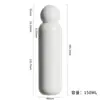 Frasco de loção a vácuo de 30ML, frasco de protetor solar de 50ml, 80ml, 100ML, 120ml, 150ML frasco de loção corporal