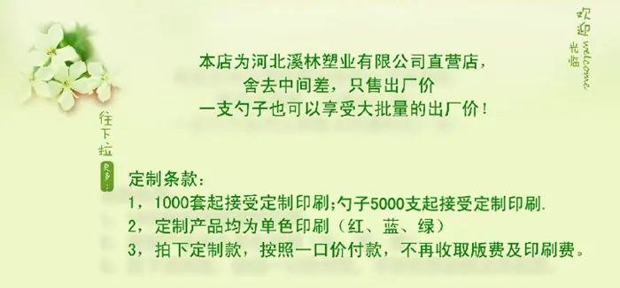 定制条款