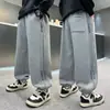 Pantalones para niño, colección primavera y otoño, nuevo estilo 2026, ropa de otoño para niños, pantalones de chándal, pantalones deportivos para niño, pantalones largos casuales con puños elásticos para niños mayores