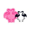 Brincos de alienígena chaveiro de silicone molde de gota epóxi joias artesanais DIY