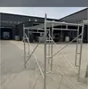 Andaime Móvel de Engenharia Tubo de Aço Espessado Estrutura de Escalada para Obra Plataforma de Andaime Móvel