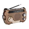 PX777 radio transfronteriza de comercio exterior generación de energía a manivela carga solar multibanda multifunción
