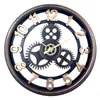 38CM Decoración de Engranaje Estilo Industrial Retro Colgante Decoración de Pared para Bar Cafetería Cafetería de Internet Pared de Fondo con Engranajes Reloj