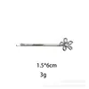 Pasador con Diamante de Circonita, Accesorio de Cabello de Alta Gama, Pinza para Flequillo Lateral, Pasador de Moda para Mujer, Pasador Tachonado con Circonita