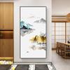 Nueva pintura decorativa de paisaje chino para pasillo, pintura de tinta vertical para sala de estar, mural para pasillo, puerta de entrada, pintura colgante para pared