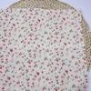 Tela de Hilo de Doble Capa Pequeña Fresca Retro Pequeña Floral Gasa Estampada Ropa para Bebé para el Hogar Ropa para Niños Tela para Pijamas
