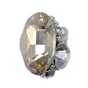 Decoração de Unha Bola de Strass Formato Ovo de Pombo Fina, Item Quente de Celebridade da Internet, Acessório de Unha Cristalino Oval Super Brilhante