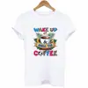Pegatinas Creativas de Transferencia de Calor con Temática de Café Transfronterizas, Pegatinas de Transferencia de Calor con Logo Impresas en Offset, Imágenes de Transferencia de Calor para Estampado en Ropa