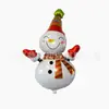 Globos de papel de aluminio de Navidad transfronterizos, dibujos animados de Papá Noel, árbol de Navidad, decoración de escena de fiesta navideña, arreglo de ambiente