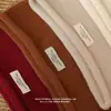 Gorro de Punto Nuevo para Otoño e Invierno Estilo Coreano Protección Cálida para Orejas Gorro Acumulado para Hombres y Mujeres Versátil Casual Gorro de Lana Cubre Cabeza Frío