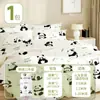 Sábanas Desechables tipo Algodón para Cama, Fundas de Edredón, Fundas de Almohada, Juego de Cuatro Piezas para Hotel de Viaje, Artículos de Viaje, Ropa de Cama Conveniente a Prueba de Suciedad