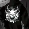 Sudadera con capucha de forro polar transfronteriza para hombre, primavera y otoño, casual, para jóvenes, con capucha, guapa