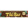Banner Decorativo para Festa Havaiana Festival Lu'o Dísticos Aloha tiki Bandeira de Carnaval Bandeira para Festa na Praia