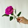Decoración de Boda Rosas Europeas Atado a Mano Flores Artificiales Día de San Valentín Arreglo Floral Accesorios de Fotografía Flores Artificiales de Mano Flores Artificiales