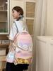 Mochilas de Moda Versátiles de Gran Capacidad para Estudiantes de Secundaria, Estudiantes de Preparatoria y Estudiantes Universitarios, Bolsos de Mano para Estudiantes, Set de Dos Piezas