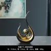 Adornos modernos de cerámica de lujo ligero para sala de estar, recibidor, mueble de TV, escritorio de oficina creativo, mueble de vino, decoraciones para inauguración de casa