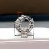 Brincos de Diamante Mais Vendidos Transfronteiriços, Brincos de Luxo Leve, Moda Europeia e Americana, Brincos Versáteis Totalmente de Diamante, Brincos, Brincos Elegantes para Mulheres