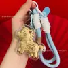 Acessórios de Chaveiro Princesa Dourada do Ano do Cavalo Ouro Puro 999 Fique Rico Instantaneamente Pingente de Bolsa Venda por Atacado em Estoque
