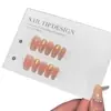 XSunset Streamer Ojo de Gato Hechas a Mano Premium Uñas Portables Estilo Corto Blanqueamiento Acabado Parche de Uñas Arte Falso