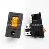 Enchufe de Alimentación CC 5521/5525 con Interruptor Doble Uno Enchufe de Audio CC Ln-06 Enchufe con Interruptor con Luz