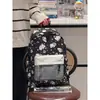 2026 Nueva Mochila de Gato Linda de Verano para Niñas ins Dibujos Animados Estudiantes de Primaria y Secundaria Bolso de Doble Hombro Mochila de Viaje Ligera