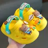 Zapatos de Cueva Ligeros de Eva para Niños Lindos Dibujos Animados para Niños y Niñas Antideslizantes Chanclas de Dedos para Bebé Verano