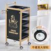 Herramienta de Peluquería Reforzada Belleza Automotriz Carro para Automóvil Carrito de Peluquería Salón de Belleza Carrito de Peluquería Estante de Almacenamiento