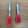 Antiaderente Especial Bife Clip Aço Inox Churrasqueira Clipe Alta Temperatura Silicone Anti-escaldamento Cozinha Food Clip Barbecue Clip