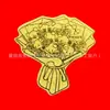 Las pegatinas para teléfono de oro puro 999, con un diseño de princesa, son perfectas para eventos corporativos, obsequios promocionales y marketing creativo.. Disponible para venta al por mayor