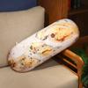 Juguete de Peluche Almohada de Pan Integral Transfronterizo Amarillo Leche Pan Grano Grueso Salchicha de Jamón Almohada Grande Cojín