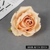 Simulação de flor de seda de alta qualidade cabeça de flor rosa flor eterna flor cabeça de flor rosa diy cerimônia de casamento salão de casamento decoração de parede de flores