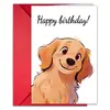 Combinación de Tarjeta de Felicitación de Cumpleaños de Tamaño Grande Nueva Transfronteriza con Sobre Ilustración de Animal Lindo Tarjeta de Regalo de Cumpleaños Tarjeta de Invitación