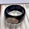 Nova Coleção de Pulseiras de Resina Vintage Transfronteiriças para Mulheres, Pulseira Exagerada de Aba Larga com Pedras, Acessórios de Joias Europeus e Americanos