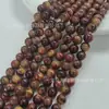 Pedras Olho de Tigre Coloridas Naturais Contas Redondas Contas Soltas Pulseira Colar Acessórios de Joias Artesanais DIY Estoque Pronto Venda por Atacado