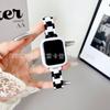 Funda Candy de Cintura Pequeña Colorblock Correa de Reloj de Moda para iwatch Apple Watch Correa de Reloj