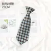 Corbata de Cremallera Perezosa Estilo K Británico para Hombre 5CM Moda Casual Color Sólido Formal Negro Boda Corbata de Mano